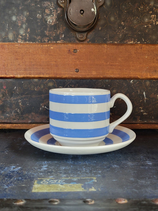 Carriageline Pottery Mug and Saucer