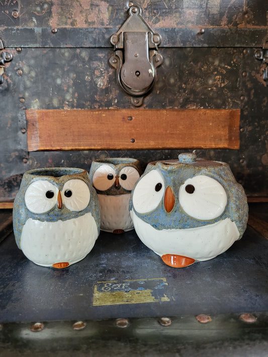 Owl Ceramic Tea Set