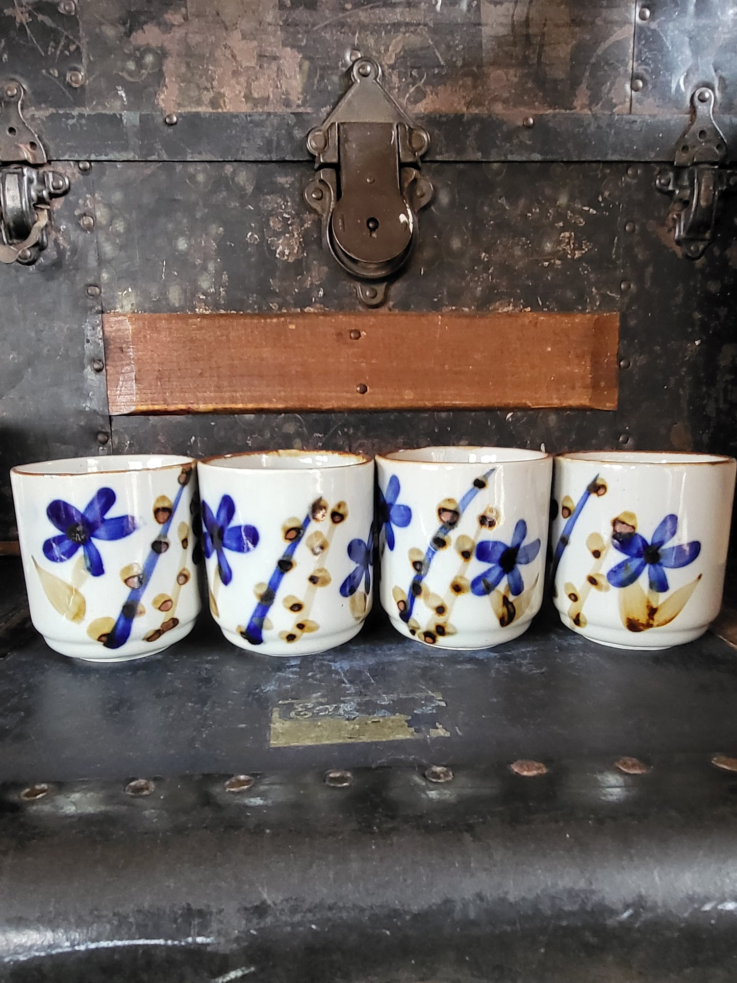 Vintage Oriental Ceramic Tea Set